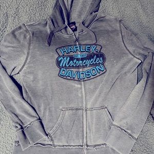 Women’s Harley Davidson zip hoodie